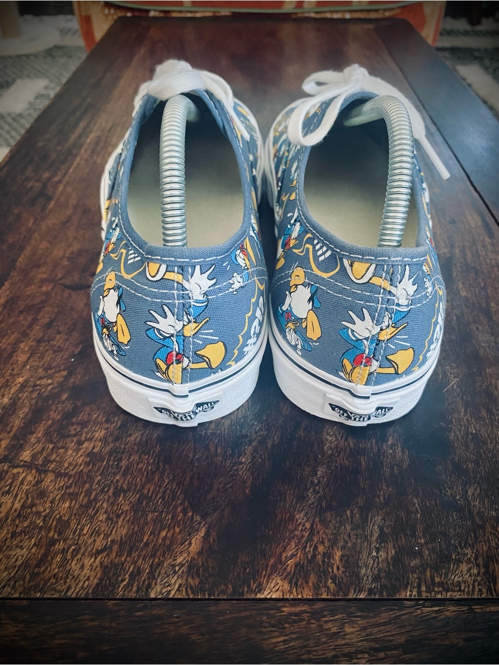 Vans Disney Donald Duck Graphic Lace-Up Sneakers - Blue - Picture 2 of 6